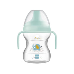Learn to Drink Cup with Removable Handles and Spout, 6+ Months, 190 ml, Blue