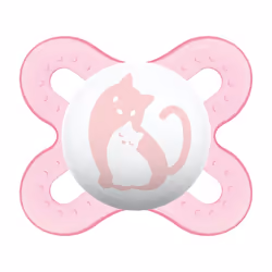 MAM Welcome to The World Set includes Bottles, Soother and Clip (Pink)