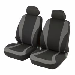 Seat cover; WALSER; black Polyester