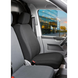 WALSER Toronto 10502 Seat cover anthracite Polyester, Leatherette Front VOLKSWAGEN: Golf 7, Polo V Hatchback, GOLF 6, NISSAN: Qashqai 2