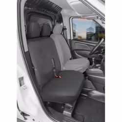 Seat cover; WALSER; grey Polyester Front; for FORD