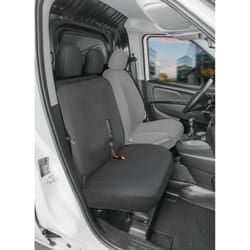 WALSER 10542 Seat cover grey Polyester Front