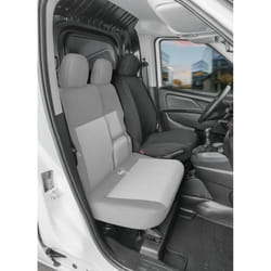 WALSER 10549 Seat cover silver Polyester Front