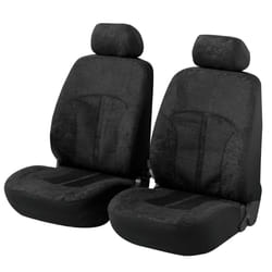 WALSER ZIPP IT Premium 11787 Seat cover black Polyester Front VOLKSWAGEN: Golf 7, Polo V Hatchback, GOLF 6, NISSAN: Qashqai 2, AUDI: A1 Sportback