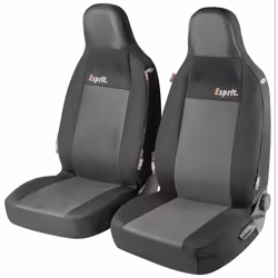 Seat cover; WALSER; ZIPP IT Premium; black Patterned Polyester Front; for VOLKSWAGEN, NISSAN, AUDI, FORD, SEAT