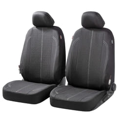 WALSER Tratto  ZIPP IT 11853 Seat cover black Polyester Front VOLKSWAGEN: Tiguan I, Golf 7, Polo V Hatchback, FORD: Focus Mk4 Hatchback, FIESTA 5