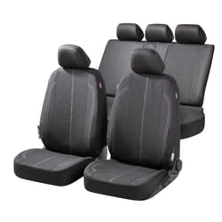 WALSER Tratto  ZIPP IT 11854 Seat cover black Polyester Front and Rear VOLKSWAGEN: Golf 7, Polo V Hatchback, GOLF 6, FORD: Focus Mk4 Hatchback