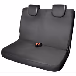 Seat cover; WALSER; Modulo; black Polyester Front