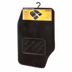 WALSER Smart 14591 Floor mat set Polyester Front and Rear black 660 (front), 250 (rear) 440 (front), 375 (rear) VOLKSWAGEN: Jetta 4, KIA: Picanto I