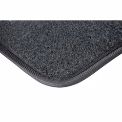 WALSER 14611 Floor mat set Textile Front and Rear 4 black Tailored TOYOTA: Avensis III Saloon, RAV4 III Off-Road, Auris Hatchback