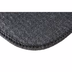 WALSER 14805-0 Floor mat set PP (Polypropylene) Front and Rear 4 black Universal fit 67 x 30, 45 x 30, 33 x 45