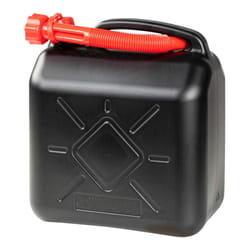 WALSER 16385 Jerrycan 10 Plastic with spout black/red