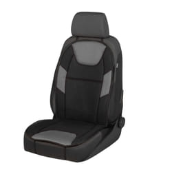 WALSER 17557 Seat cover black/grey Polyester, PP (Polypropylene) VOLKSWAGEN: Golf 7, Polo V Hatchback, GOLF 6, FORD: Focus Mk4 Hatchback, FIESTA 5