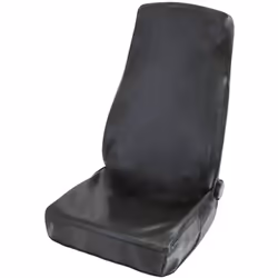 Seat cover; WALSER; black Synthetic leather; for VOLKSWAGEN, FORD, RENAULT, SEAT, NISSAN