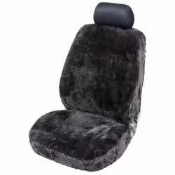 Seat cover; WALSER; Trish; black Sheepskin Front; for VOLKSWAGEN, NISSAN, AUDI, FORD, SEAT