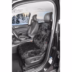 WALSER Trish 20039 Seat cover black Sheepskin Front VOLKSWAGEN: Golf 7, Polo V Hatchback, GOLF 6, NISSAN: Qashqai 2, AUDI: A1 Sportback, A1 Hatchback