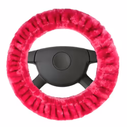 Steering wheel cover; WALSER; Teddy; 37 39 pink