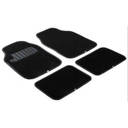 WALSER The Color 29013 Floor mat set PP (Polypropylene), Polyester Front and Rear 4 black, violet Universal fit 68 x 44, 33 x 44