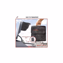 Boot Bag Toolbag Organiser Size XXL, Needle Felt Boot Organiser, Car Bag, Car Storage Bag, boot organiser 57x16x21 cm black