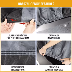 WALSER L 30879 Vehicle cover 178 483 black/grey