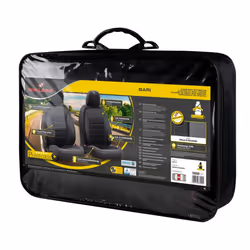 WALSER Bari 38725 Seat cover black Polyester Front
