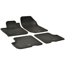 WALSER Dacia 50303 Floor mat set Rubber Front and Rear 4 black Tailored DACIA: SANDERO 2, Duster Off-Road