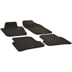 WALSER 50601 Floor mat set Rubber Front and Rear 4 black Tailored SEAT: Ibiza 4