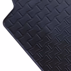 WALSER 50601 Floor mat set Rubber Front and Rear 4 black Tailored SEAT: Ibiza 4