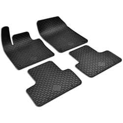 WALSER RubberLine 50839 Floor mat set Rubber Front and Rear 4 black VOLVO: XC60 II