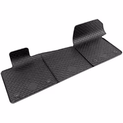 Floor mat set; WALSER; Waterproof Rubber Front anthracite/black Tailored; for VW