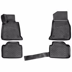 Floor mat set; WALSER; XTR; Front and Rear; for BMW