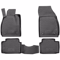 Floor mat set; WALSER; XTR; Front and Rear; for OPEL