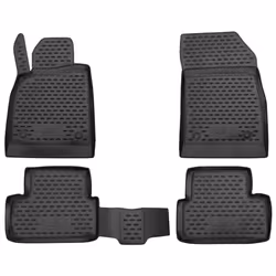 Floor mat set; WALSER; XTR; Front and Rear; for OPEL