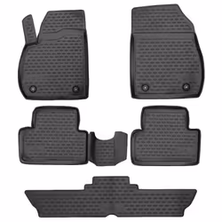 Floor mat set; WALSER; XTR; Front and Rear, Centre; for OPEL