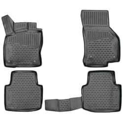 WALSER XTR 75046 Floor mat set Front and Rear SKODA: Superb III Hatchback, Superb III Estate