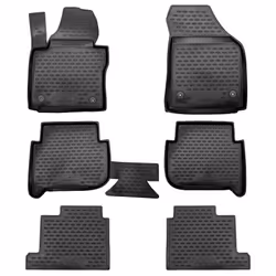 Floor mat set; WALSER; XTR; Front and Rear; for VOLKSWAGEN, VW