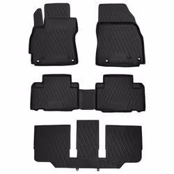 WALSER XTR 75100 Floor mat set Front and Rear, Centre