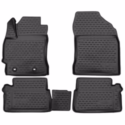 Floor mat set; WALSER; XTR; Front and Rear Tailored; for TOYOTA