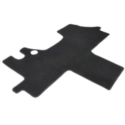 WALSER 80115 Floor mat set Textile Front 1 black Tailored