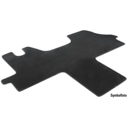WALSER 80650 Floor mat set Textile Front 1 black Tailored RENAULT: MASTER 3 Kasten