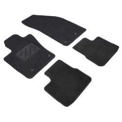 WALSER Standart 80813 Floor mat set Polyester, PP (Polypropylene) Front and Rear anthracite/black Tailored