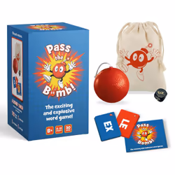 Pass the Bomb 2023 Edition - Party Word Game, Age 8+ 2-12 Players Piatnik