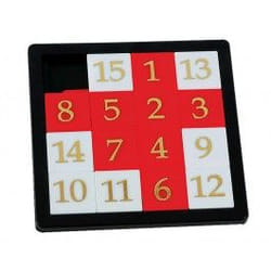 GOWI 360-74 puzzle Sliding puzzle 15 pc(s) Education