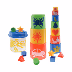 GOWI Puzzle Box Bee with Pyramid, Building set, 3 yr(s), 21 pc(s)