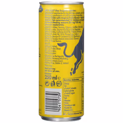 Red Bull Energy Drink Tropical 12 Pack of 250 ml, Yellow Edition
