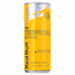 Red Bull Energy Drink, Tropical Edition 250ml (Pack of 12)