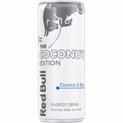 Red Bull Energy Drink, Coconut Edition 250ml (Pack of 12)
