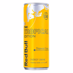 Red Bull The Tropical Edition Tropical Fruits Drink 250ml (Pack of 12)