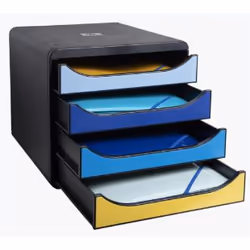 Exacompta Big Box Bee Blue - Assorted Colours - New - Additional view 4