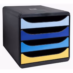 Exacompta Big Box Bee Blue - Assorted Colours - New - Additional view 5